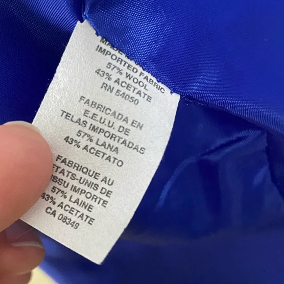 Christian Dior Double Breasted Wool Blazer Jacket - Picture 6 of 6